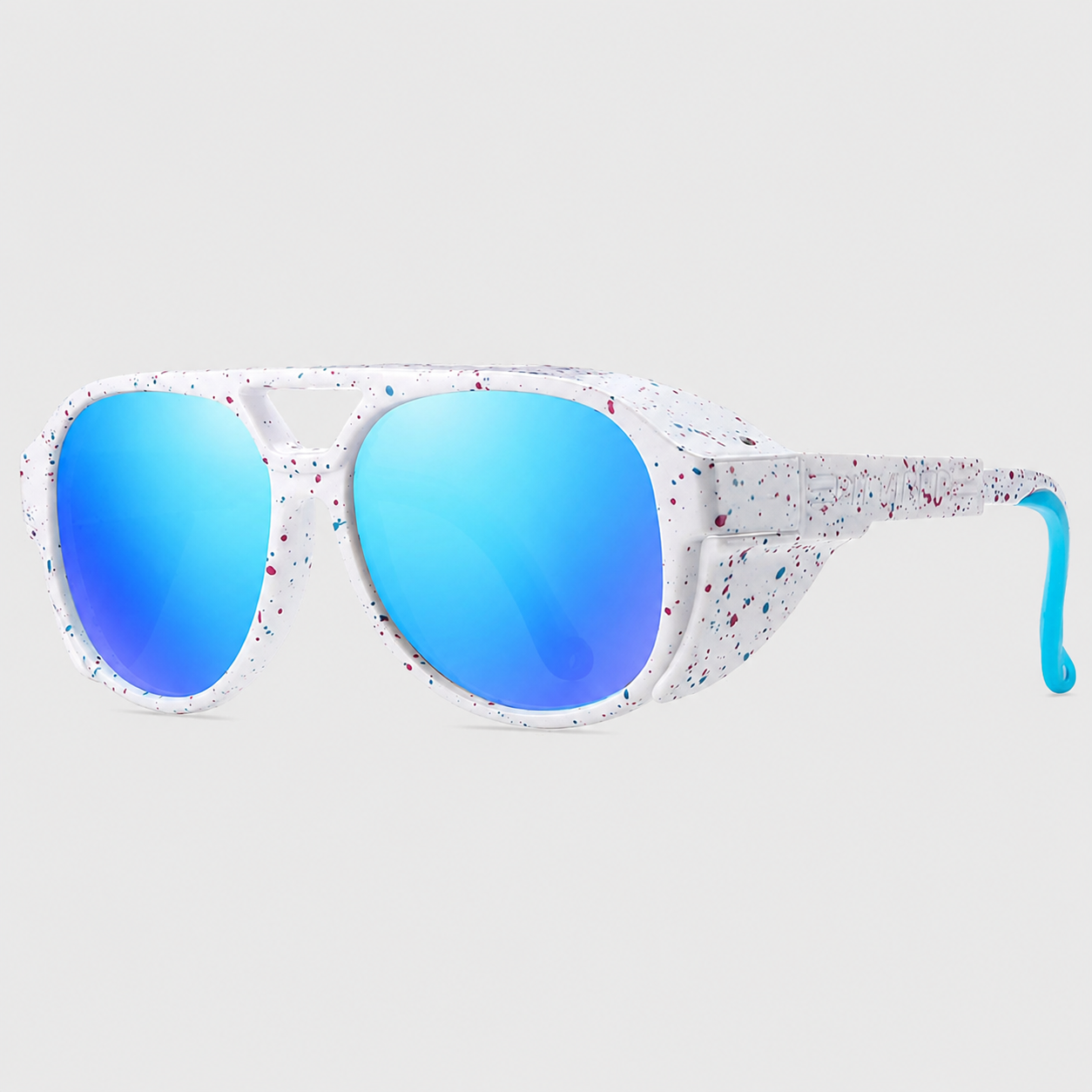Motorradbrille Goggle-Design schwarz mit UV-Schutz