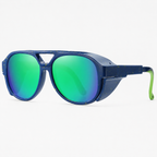 Motorradbrille Goggle-Design schwarz mit UV-Schutz