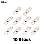 Metal Zipper Pull Universal - Set of 10