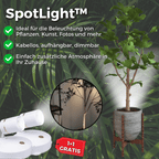 Kabellose LED-Leuchte – Dimmbar mit Fernbedienung, ohne Kabel