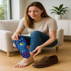 Magnetische Akupressur-Einlegesohlen mit Bio-Stimulation