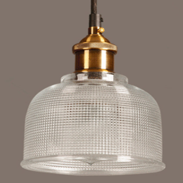 Retro Glas Pendelleuchte -   Mivoza Deutschland