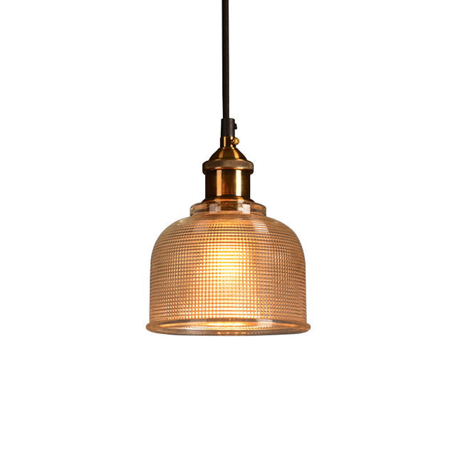 Retro Glas Pendelleuchte -   Mivoza Deutschland