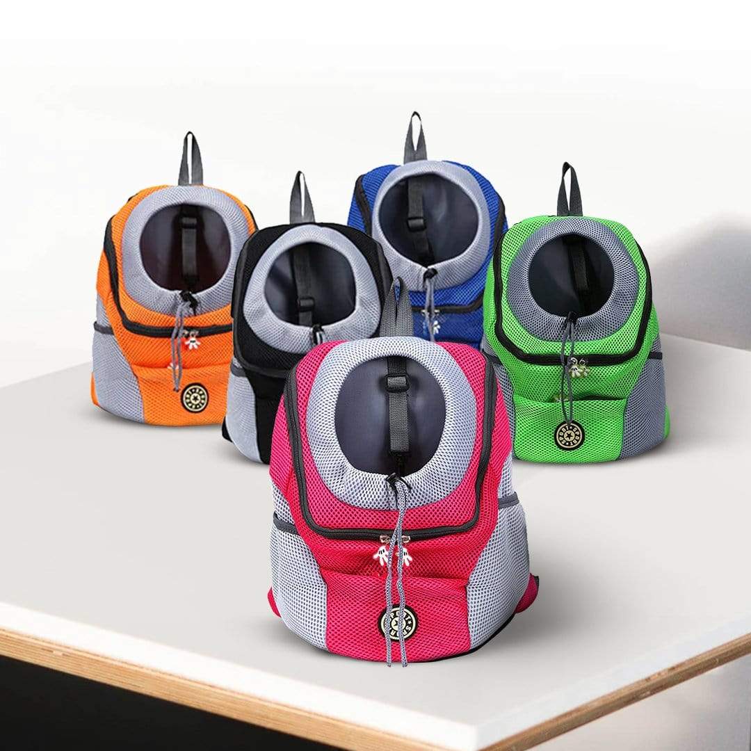 Front-Carrier Dog Backpack — Breathable & Padded, Up to 10 kg