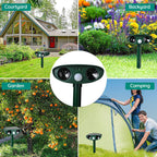 Ultrasonic Animal Repellent Solar – Motion Detector Against Raccoons
