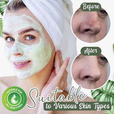 Face mask green tea extract for deep pore cleansing