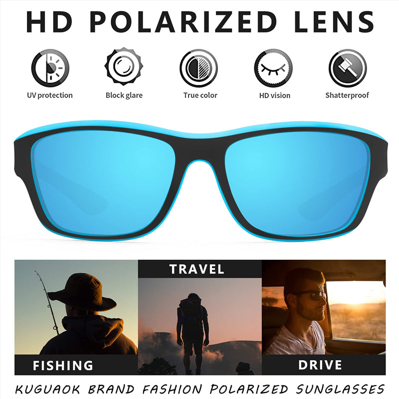 Sportsonnenbrille Polarisiert mit Fotochromen TAC-Linsen