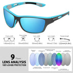 Sports polarized photochromic sunglasses TR90