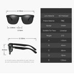 Polarisierte Sonnenbrille mit UV400-Schutz