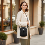 Compact Crossbody Bag with Multiple Compartments – Water-Repellent