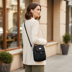 Compact Crossbody Bag with Multiple Compartments – Water-Repellent