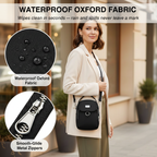 Compact Crossbody Bag with Multiple Compartments – Water-Repellent