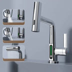3-in-1 Faucet with Pull-Out Spray Head