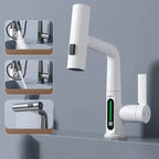3-in-1 Faucet with Pull-Out Spray Head