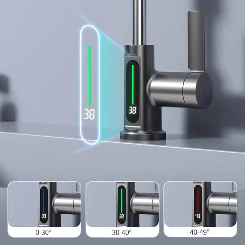 3-in-1 Faucet with Pull-Out Spray Head