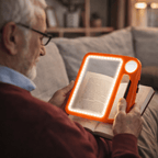 LED-Leselupe – 5-fach & 10-fach mit USB-Aufladung