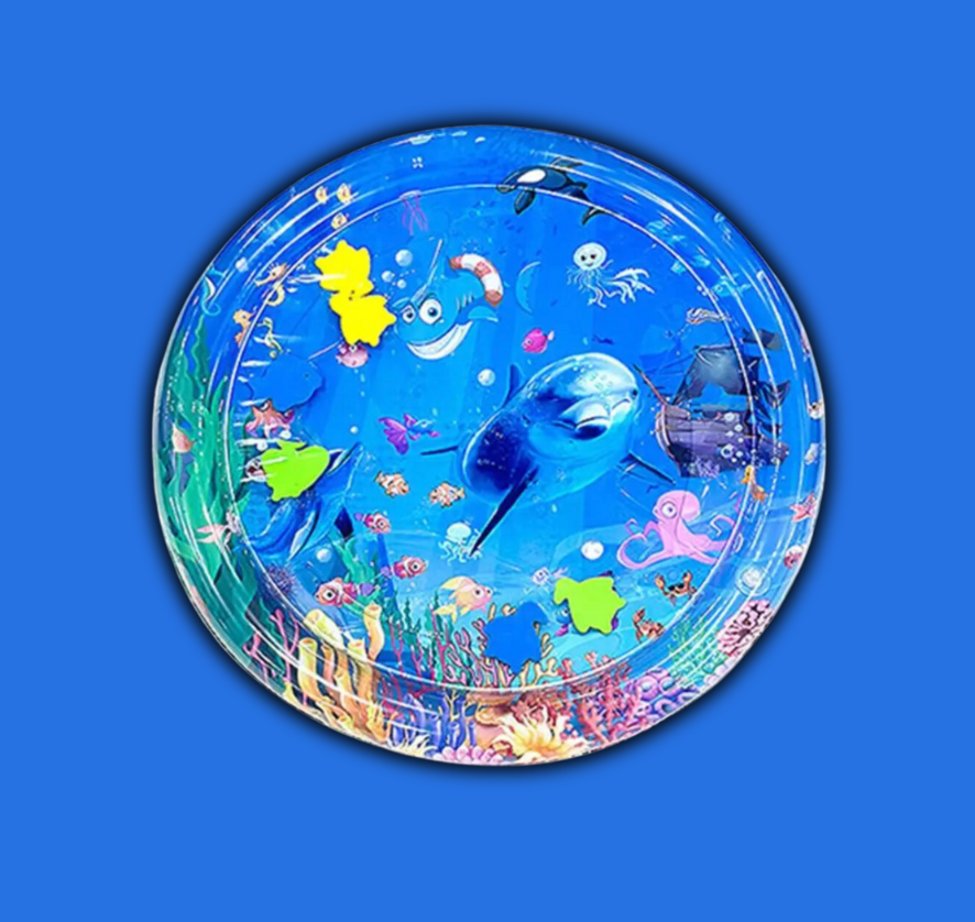 Cooling Mat for Pets with Ocean Design – Refreshment for Summer