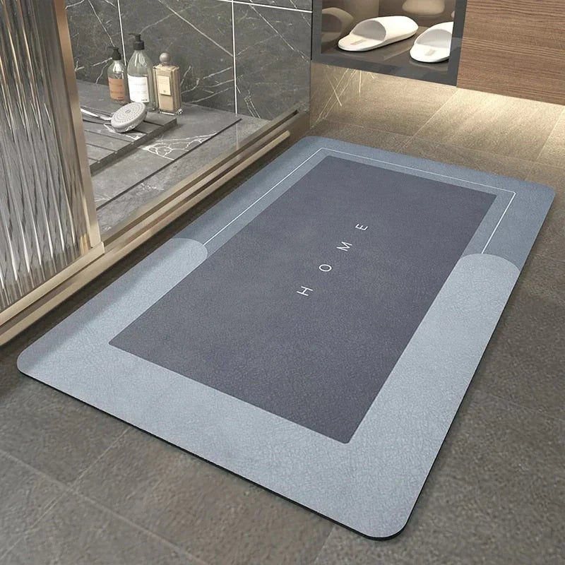 Badezimmermatte mit schneller Trocknungsfunktion und Rutschfestigkeit
