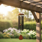 Windspiel Metall mit Röhren – für Garten und Balkon