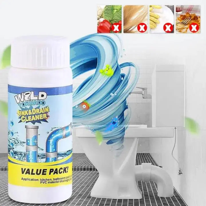 Drain Cleaner Powder – Effective Pipe Cleaning Without Chemicals