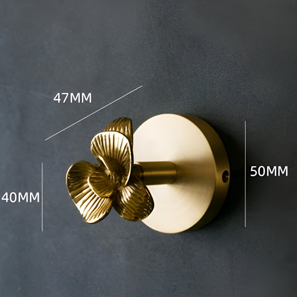 Animal Wall Hooks with Gold Finish