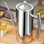 Stainless Steel Oil Dispenser with Pouring Spout