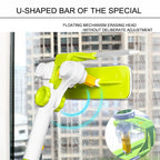 Window cleaner with telescopic handle – Safely reach every pane