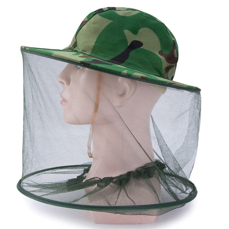 Mosquito Protection Hat with Net – Insect Protection for Camping and Outdoor