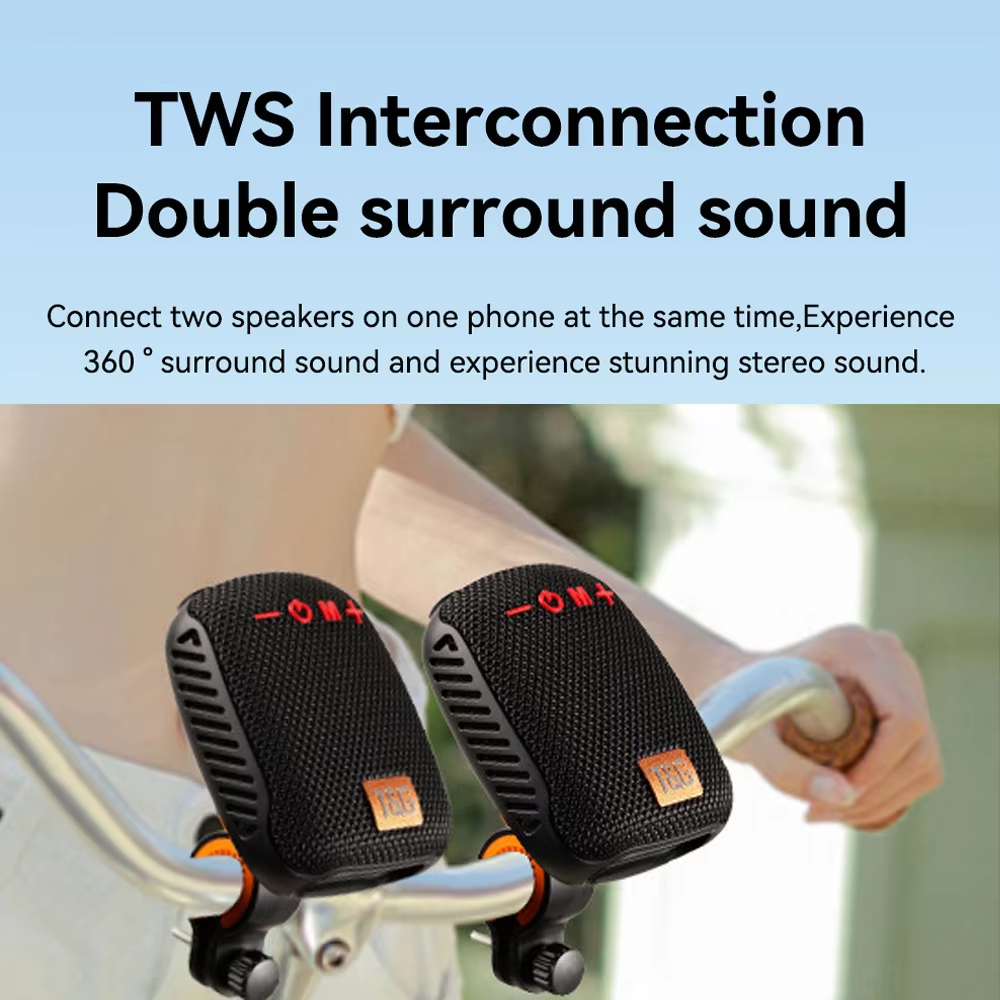 Bluetooth bike speaker with handlebar mount – Clear sound, hands-free calling