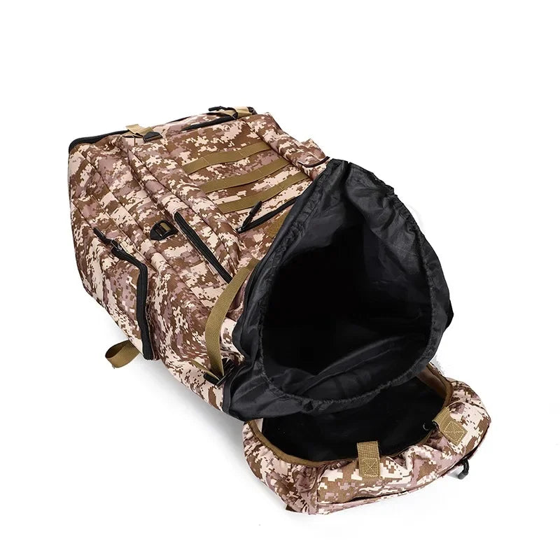 Tactical Backpack 80L–100L for Hiking and Camping