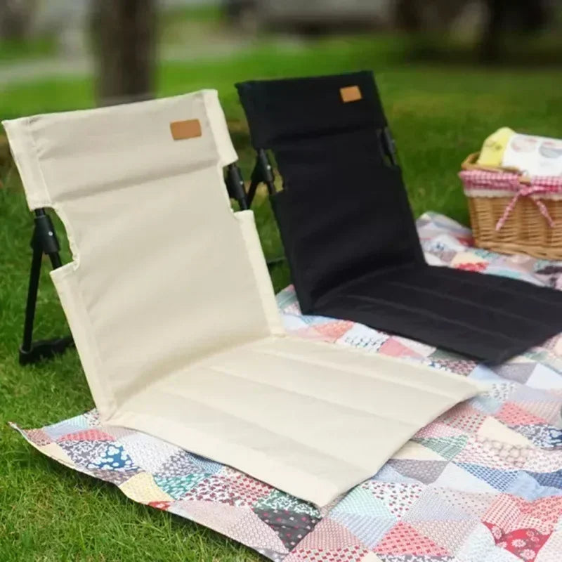 Camping folding chair aluminum padded
