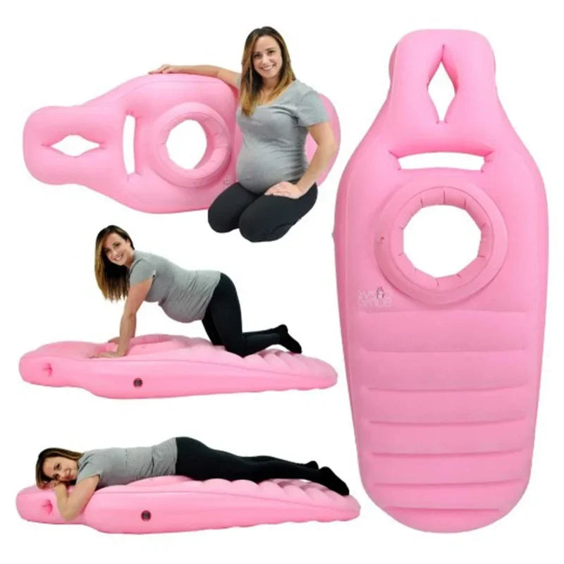Inflatable Pregnancy Pillow with Yoga Mat Function