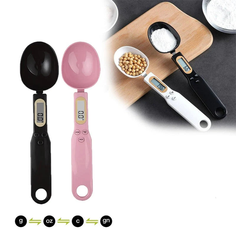 Digital Kitchen Scale Spoon – Precise Measurement of Powder and Liquids