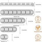 Kabelhalter selbstklebend – Kabelmanagement Organizer Schreibtisch