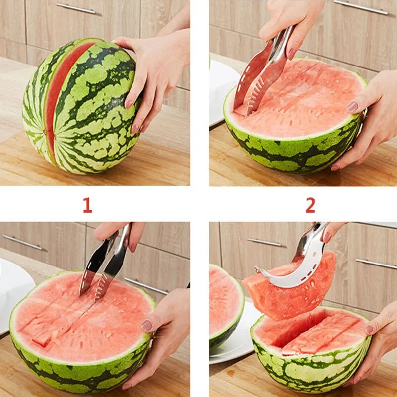 Wassermelonen-Schneider aus Edelstahl für Küche