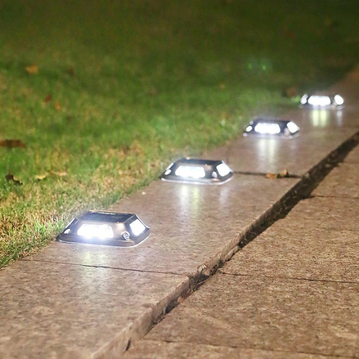Solar-Bodenleuchte LED für Einfahrt und Wegbeleuchtung