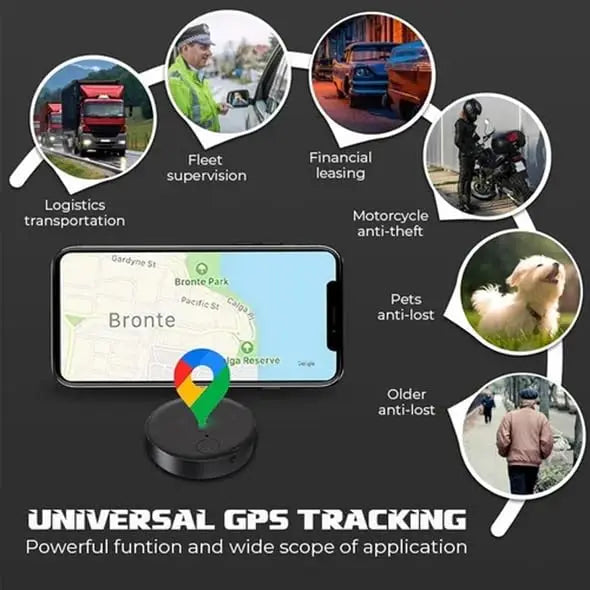 Mini GPS Tracker 2-Pack – Always Know Where Your Things Are