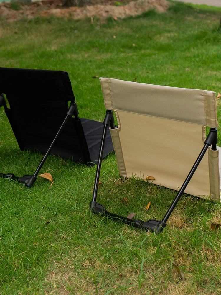 Camping folding chair aluminum padded