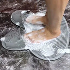 Massagematte Silikon für die Dusche mit Saugnäpfen