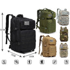 Taktischer Rucksack 50 L – Wandern, Reisen & Outdoor