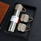Thermos gift set with 3 cups – Hot & cold, 500 ml