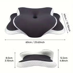 Ergonomisches Nackenkissen mit Memory-Schaum – Schmetterlingsform