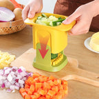 Gemüseschneider Handdruckmechanismus für Pommes und Würfel
