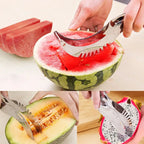 Wassermelonen-Schneider aus Edelstahl für Küche