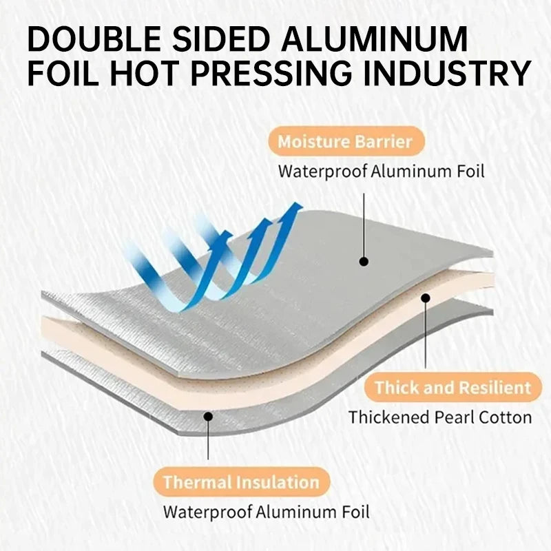 Aluminium Isoliermattecm wasserdicht – Faltbare Campingmatte