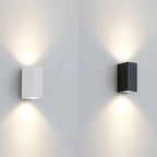 Außenwandleuchte Aluminium GU10 IP65 – Auf & Ab