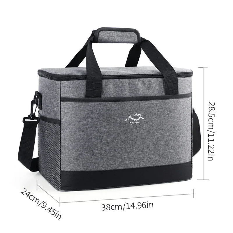 Kühltasche mit Tragegriff und Schulterriemen