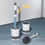 Silicone Toilet Brush with Soap Dispenser – Hygienic and Contact-Free