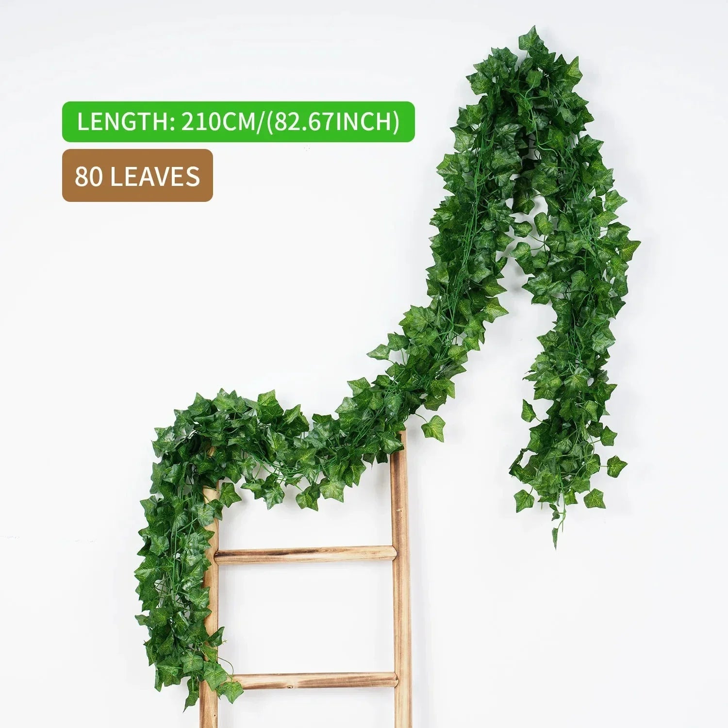 Artificial Ivy Garland 2.1m – Maintenance-Free for Wall & Wedding