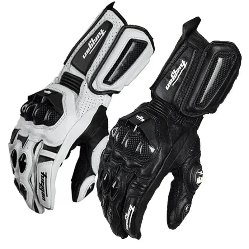 Leder-Motorradhandschuhe - 1 Paar -   Mivoza Deutschland